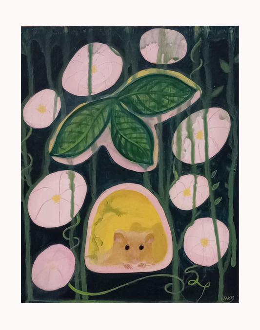 Portrait of A Dormouse - Fine Art Print