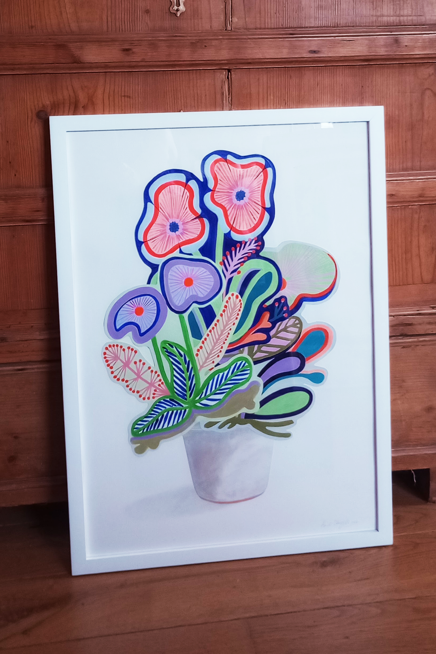 'Flower Pot' - Fine Art Print