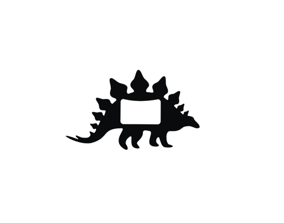 Stegosaurus Buckle