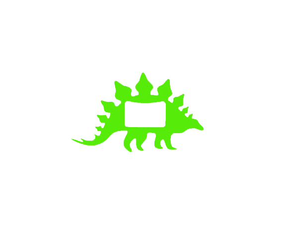 Stegosaurus Buckle